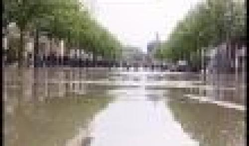 Inondation à Liège : les égoÍ»ts en cause.
